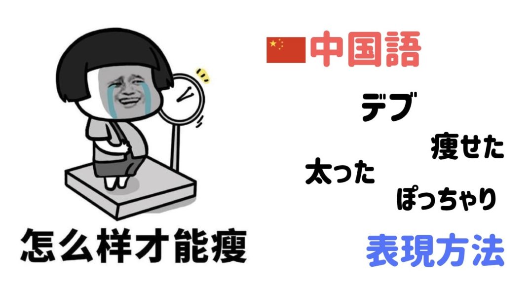 中国語で でぶ の表現方法 中国人は3桁超えの体重の人ばかり にいはお